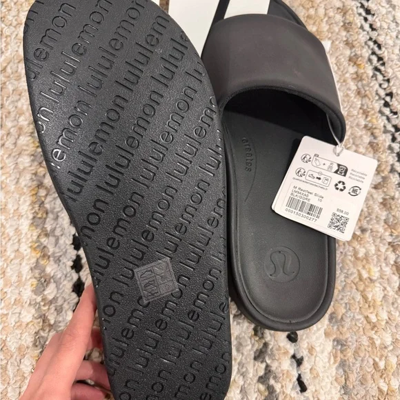 Lululemon Athletica Gray Slide Sandals - Picture 2 of 5